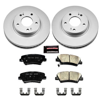 PowerStop® - Z17 Evolution Geomet® Plain Front Brake Kit