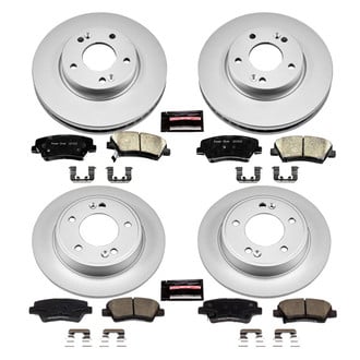 PowerStop® - Z17 Evolution Geomet® Plain Brake Kit