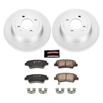 PowerStop® - Z17 Evolution Geomet® Plain Rear Brake Kit