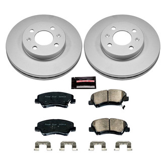 PowerStop® - Z17 Evolution Geomet® Plain Front Brake Kit