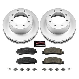 PowerStop® - Z17 Evolution Geomet® Plain Front Brake Kit
