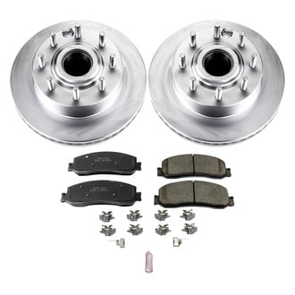 PowerStop® - Z17 Evolution Geomet® Plain Front Brake Kit