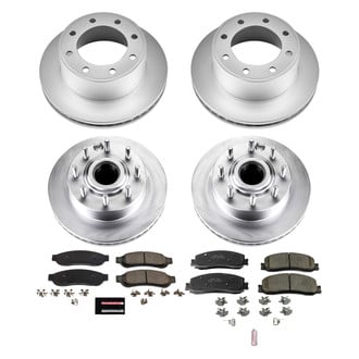 PowerStop® - Z17 Evolution Geomet® Plain Front and Rear Brake Kit