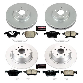 PowerStop® - Z17 Evolution Geomet® Plain Brake Kit