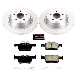 PowerStop® - Z17 Evolution Geomet® Plain Rear Brake Kit
