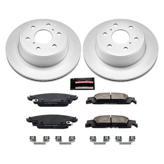 PowerStop® - Z17 Evolution Geomet® Plain Rear Brake Kit