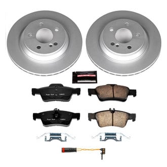 PowerStop® - Z17 Evolution Geomet® Plain Rear Brake Kit