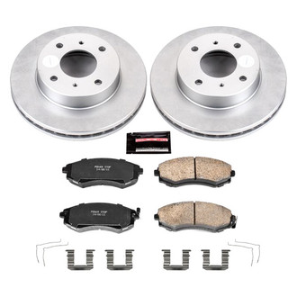 PowerStop® - Z17 Evolution Geomet® Plain Front Brake Kit
