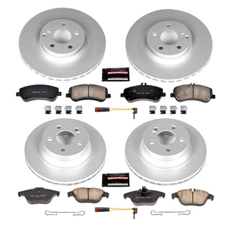 PowerStop® - Evolution Geomet® Z17 Plain Brake Kit