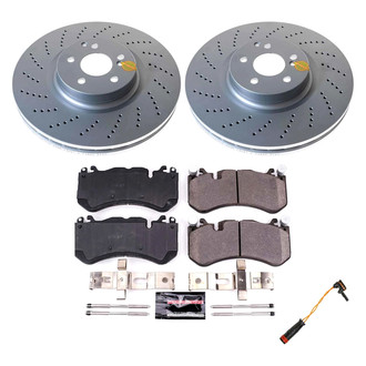 PowerStop® - Z17 Evolution Geomet® Plain Front Brake Kit