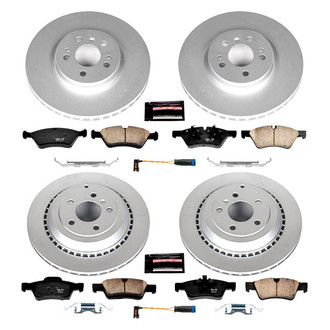 PowerStop® - Z17 Evolution Geomet® Plain Front and Rear Brake Kit