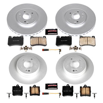 PowerStop® - Z17 Evolution Geomet® Plain Front and Rear Brake Kit