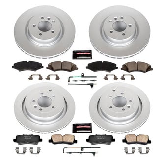 PowerStop® - Z17 Evolution Geomet® Plain Front and Rear Brake Kit