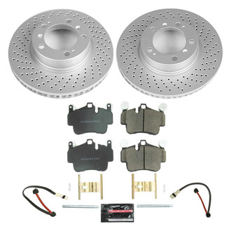 PowerStop® - Z17 Evolution Geomet® Plain Front Brake Kit