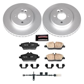 PowerStop® - Z17 Evolution Geomet® Plain Front Brake Kit