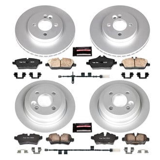 PowerStop® - Z17 Evolution Geomet® Plain Brake Kit