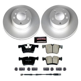 PowerStop® - Z17 Evolution Geomet® Plain Front Brake Kit