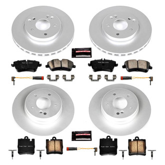 PowerStop® - Z17 Evolution Geomet® Plain Front and Rear Brake Kit