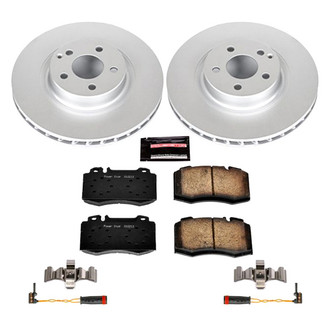 PowerStop® - Z17 Evolution Geomet® Plain Front Brake Kit