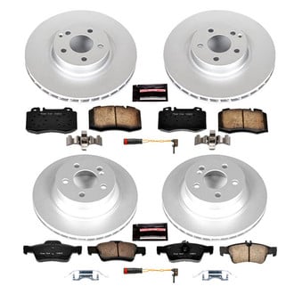 PowerStop® - Z17 Evolution Geomet® Plain Front and Rear Brake Kit