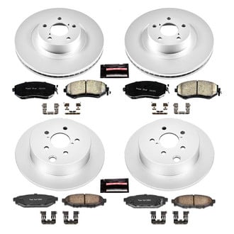 PowerStop® - Evolution Geomet® Z17 Plain Brake Kit