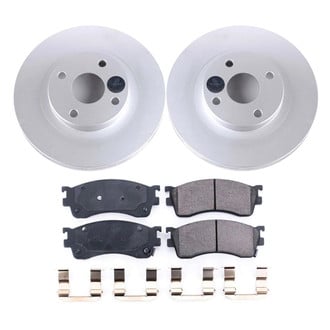 PowerStop® - Z17 Evolution Geomet® Plain Front Brake Kit