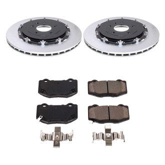 PowerStop® - Z17 Evolution Geomet® Plain Rear Brake Kit
