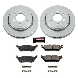 PowerStop® - Z17 Evolution Geomet® Plain Rear Brake Kit