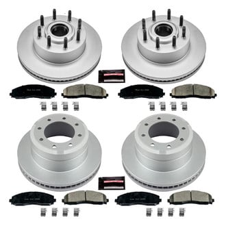 PowerStop® - Z17 Evolution Geomet® Plain Front and Rear Brake Kit