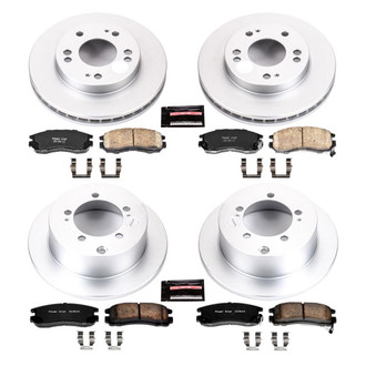 PowerStop® - Evolution Geomet® Z17 Plain Brake Kit