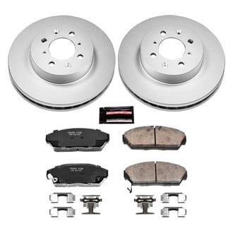 PowerStop® - Z17 Evolution Geomet® Plain Front Brake Kit