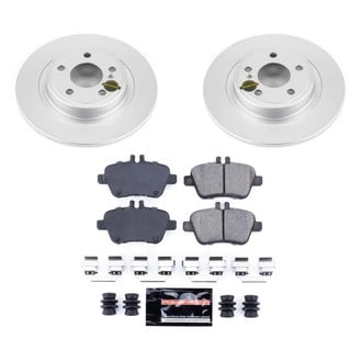 PowerStop® - Z17 Evolution Geomet® Plain Rear Brake Kit