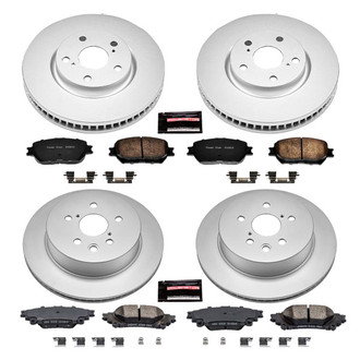 PowerStop® - Evolution Geomet® Z17 Plain Brake Kit