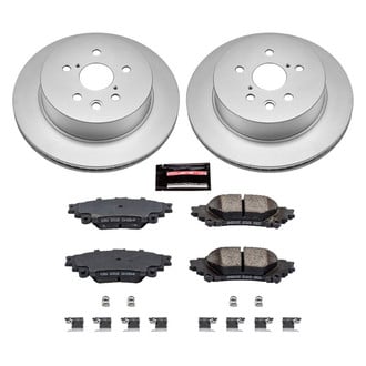 PowerStop® - Z17 Evolution Geomet® Plain Rear Brake Kit