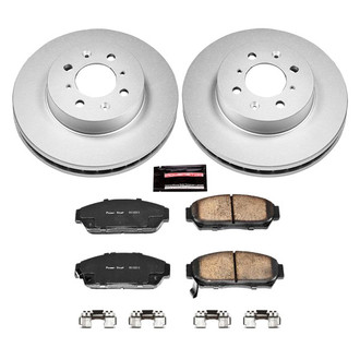 PowerStop® - Z17 Evolution Geomet® Plain Front Brake Kit