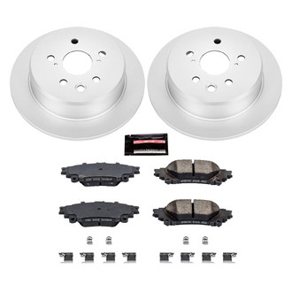 PowerStop® - Z17 Evolution Geomet® Plain Rear Brake Kit