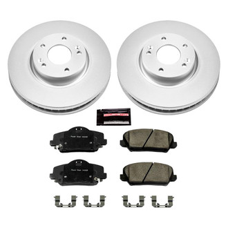PowerStop® - Z17 Evolution Geomet® Plain Front Brake Kit