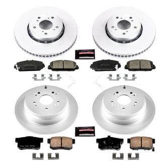 PowerStop® - Evolution Geomet® Z17 Plain Brake Kit