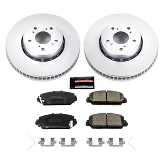 PowerStop® - Z17 Evolution Geomet® Plain Front Brake Kit