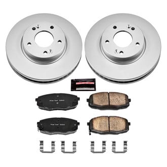 PowerStop® - Z17 Evolution Geomet® Plain Front Brake Kit