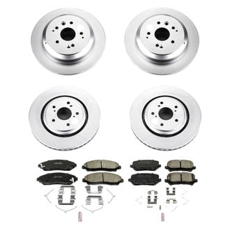 PowerStop® - Z17 Evolution Geomet® Plain Brake Kit