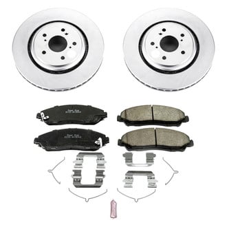PowerStop® - Z17 Evolution Geomet® Plain Front Brake Kit