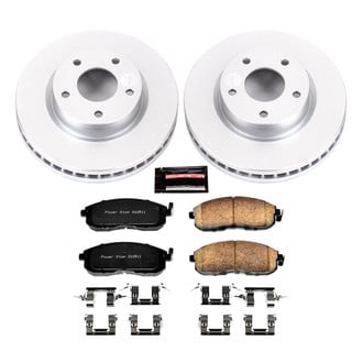 PowerStop® - Z17 Evolution Geomet® Plain Front Brake Kit