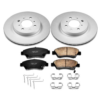 PowerStop® - Z17 Evolution Geomet® Plain Front Brake Kit