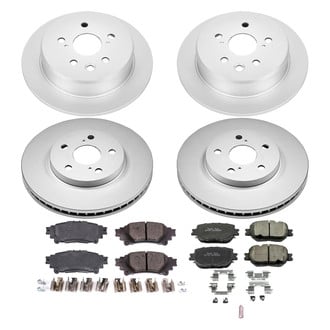 PowerStop® - Z17 Evolution Geomet® Plain Front and Rear Brake Kit