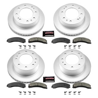 PowerStop® - Z17 Evolution Geomet® Plain Front and Rear Brake Kit