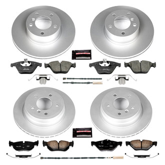 PowerStop® - Z17 Evolution Geomet® Plain Front and Rear Brake Kit