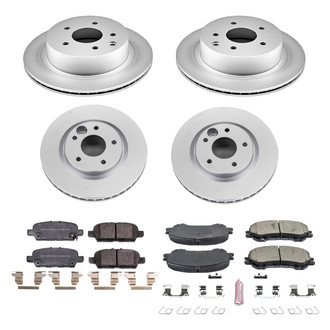 PowerStop® - Evolution Geomet® Z17 Plain Brake Kit