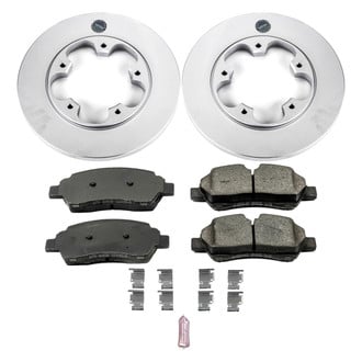PowerStop® - Z17 Evolution Geomet® Plain Rear Brake Kit