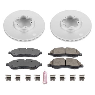 PowerStop® - Z17 Evolution Geomet® Plain Front Brake Kit